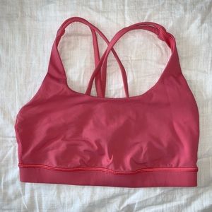 LULULEMON hot pink sports bra